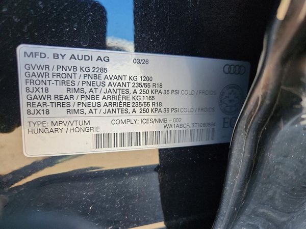 2026 AUDI Q3 S Line quattro