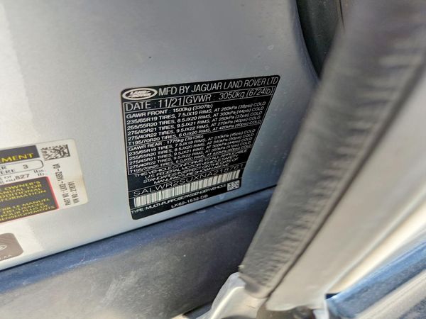 2022 LAND ROVER RANGE ROVER SPORT HSE Silver Edition