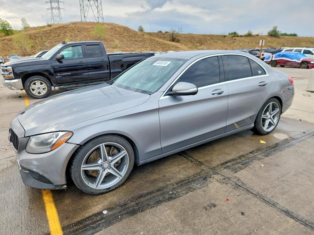 2015 MERCEDES-BENZ C 4-MATIC