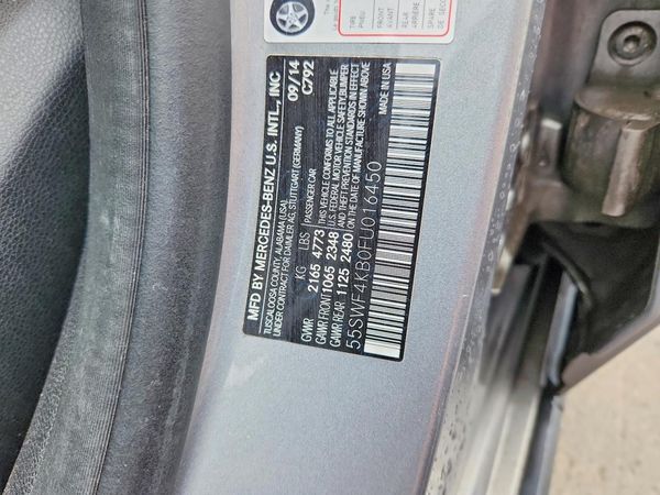 2015 MERCEDES-BENZ C 4-MATIC