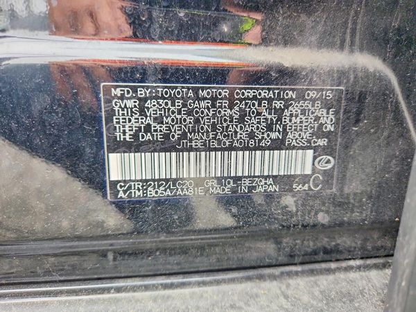 2015 LEXUS GS 350