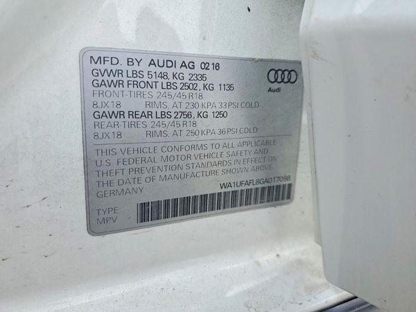 2016 AUDI A4 ALLROAD quattro Premium Plus