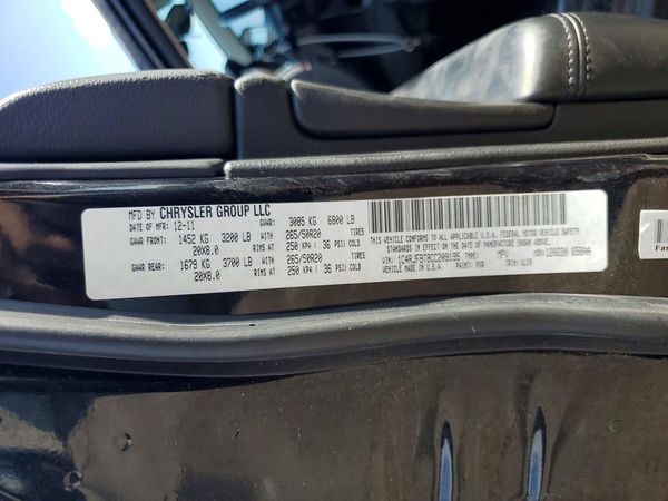 2012 JEEP CHEROKEE Limited — VINS