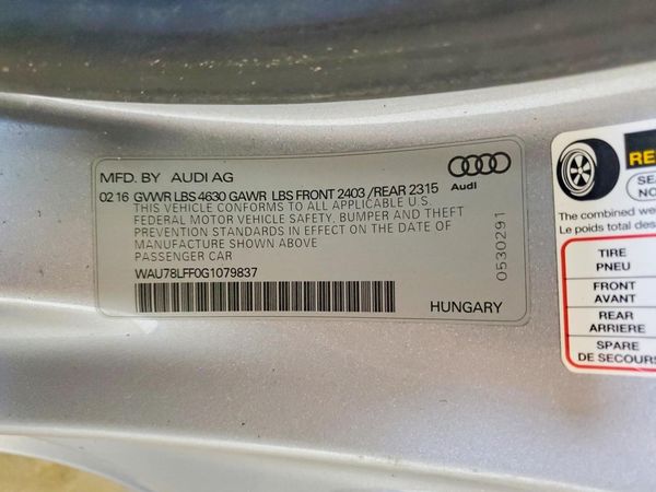2016 AUDI A3