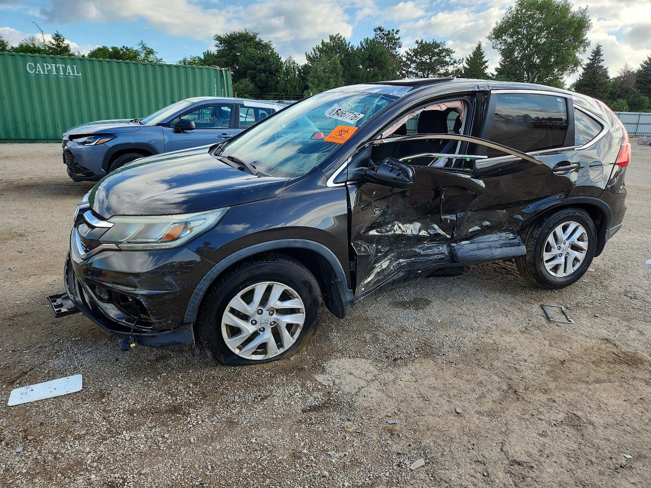 2015 HONDA CRV EX — Front 3/4
