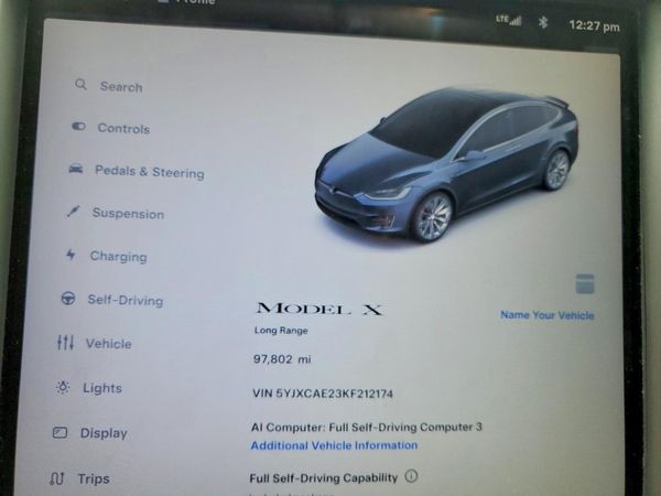 2019 TESLA MODEL X