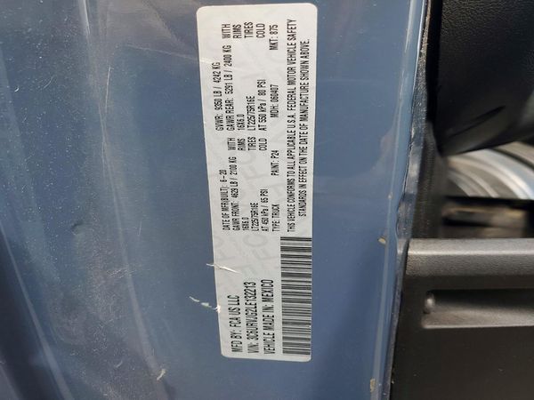 2020 RAM PROMASTER 3500 VF