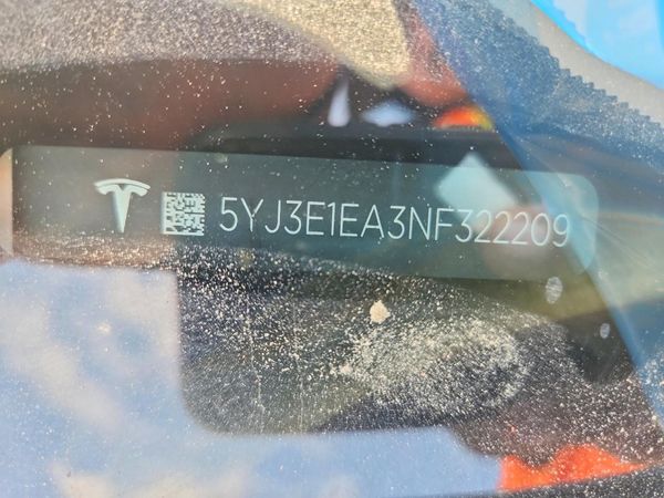 2022 TESLA MODEL 3