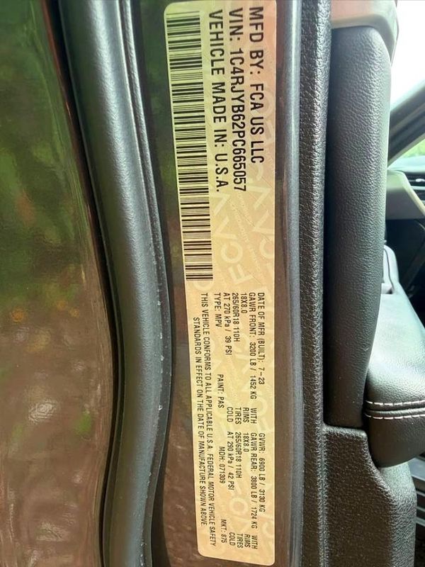 2023 JEEP GRAND CHEROKEE LIMITED 4XE