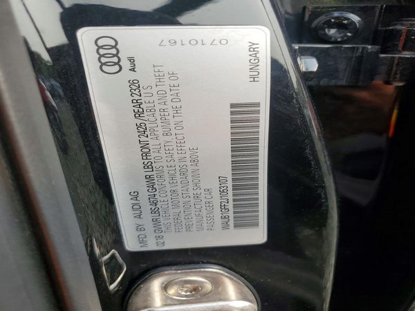2018 AUDI S3