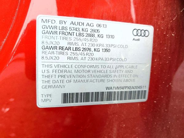 2014 AUDI Q5 Prestige