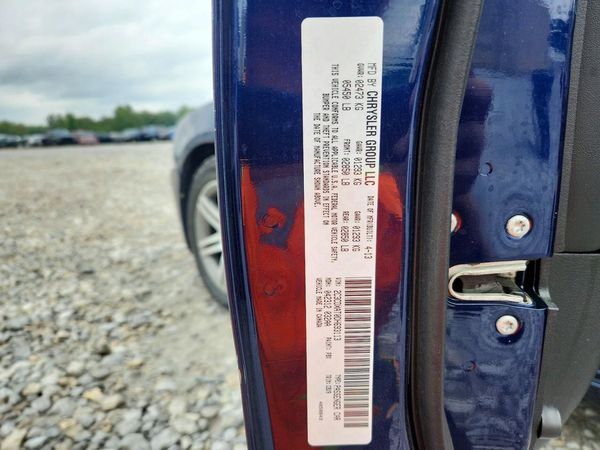 2013 DODGE CHARGER POLICE RWD