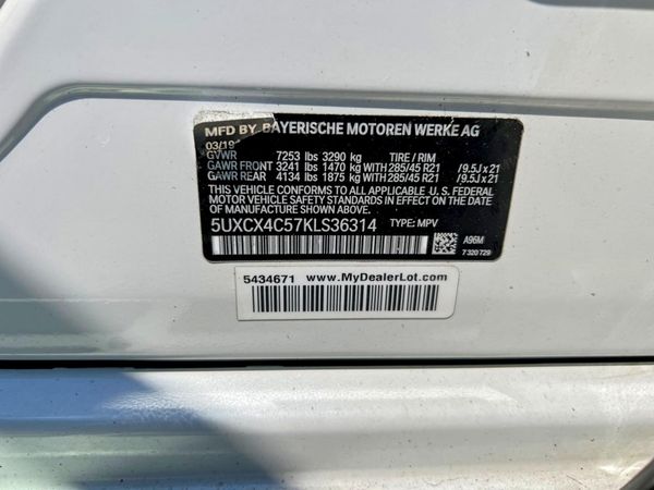2019 BMW X7 xDrive50i