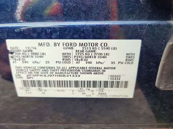 2017 FORD EDGE