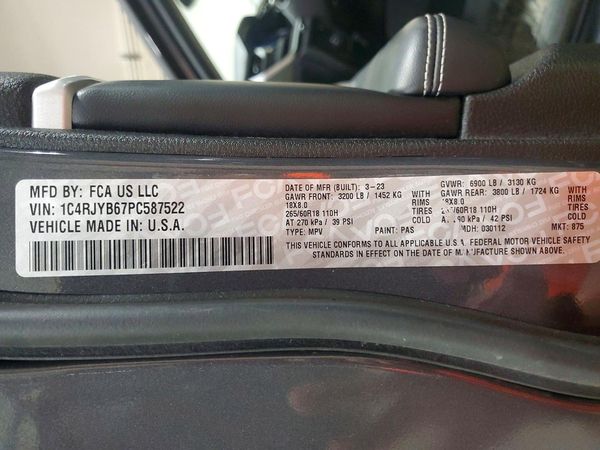 2023 JEEP GRAND CHEROKEE LIMITED 4XE