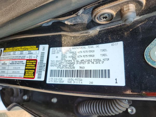 2017 TOYOTA TUNDRA Platinum/1794