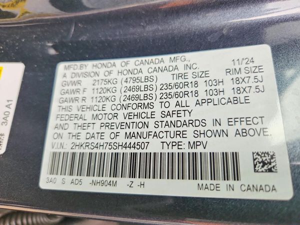 2025 HONDA CR-V