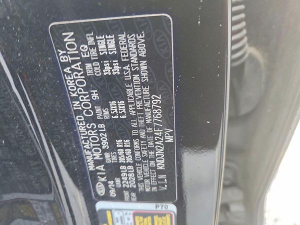 2015 KIA SOUL GL(Middle-low grade)