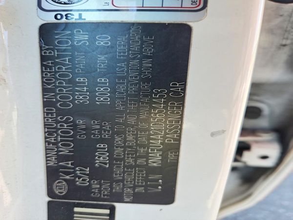 2013 KIA FORTE EX