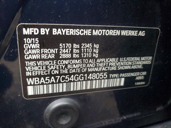 2016 BMW 528 xDrive