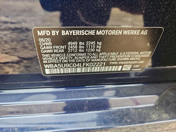 2020 BMW M340XI xDrive