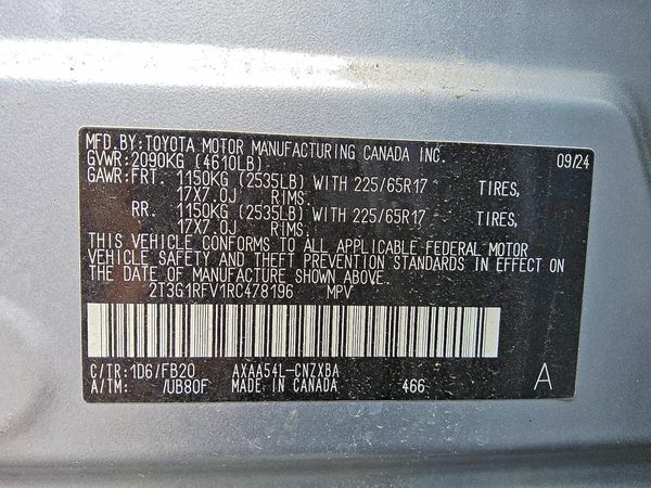 2024 TOYOTA RAV4 LE