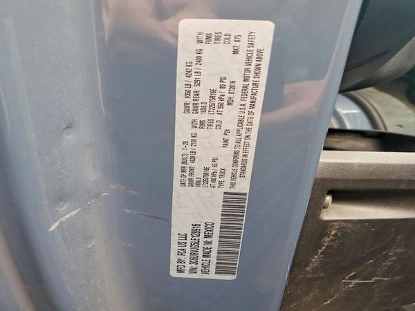 2020 RAM PROMASTER 3500 VF