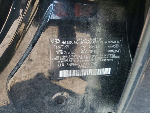 2021 HYUNDAI SONATA