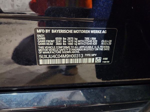 2021 BMW X5 M50i