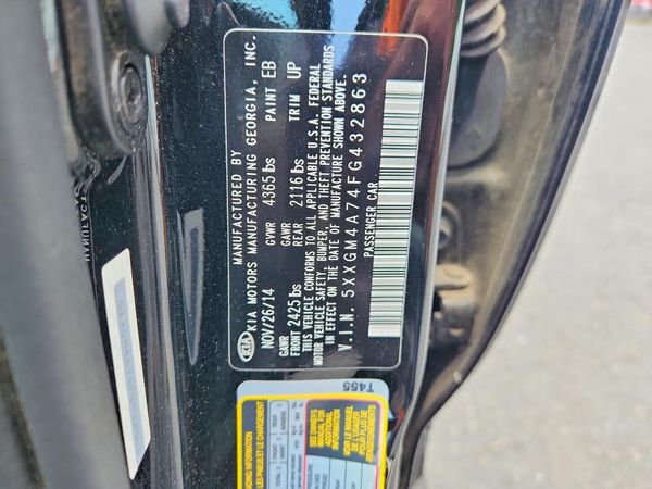 2015 KIA OPTIMA GL(Middle-low grade)