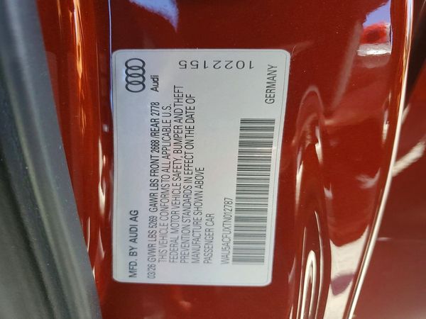 2026 AUDI A5 Premium Plus — VINS