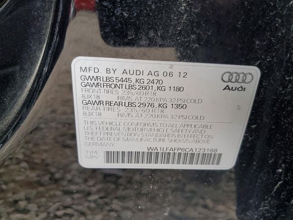 2012 AUDI Q5 Premium Plus