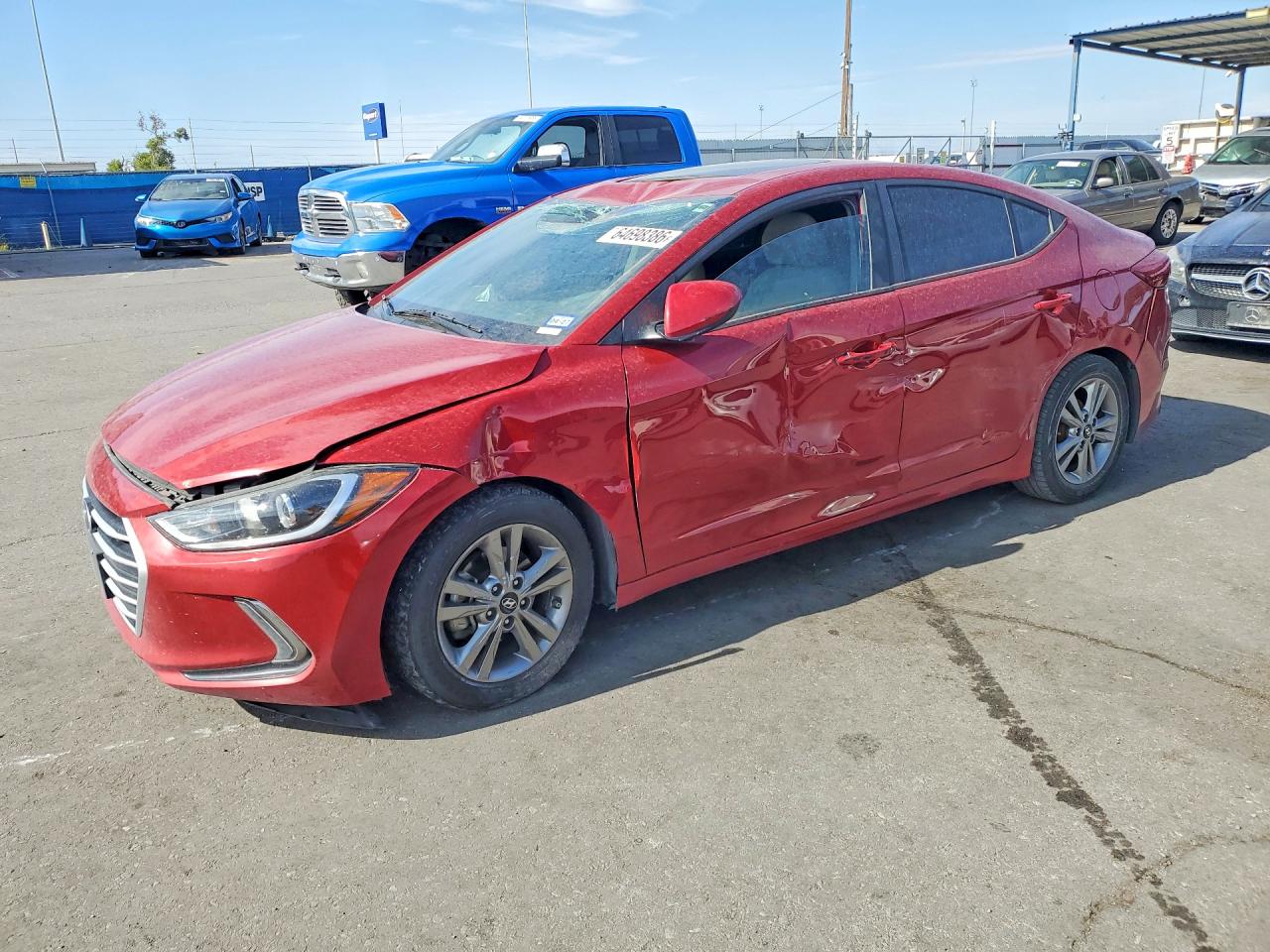 2017 HYUNDAI ELANTRA — Front 3/4
