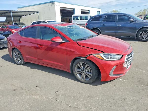 2017 HYUNDAI ELANTRA — Passenger 3/4