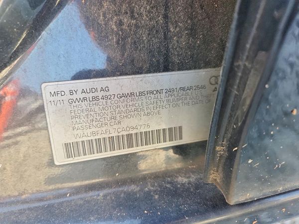2012 AUDI A4 quattro Premium