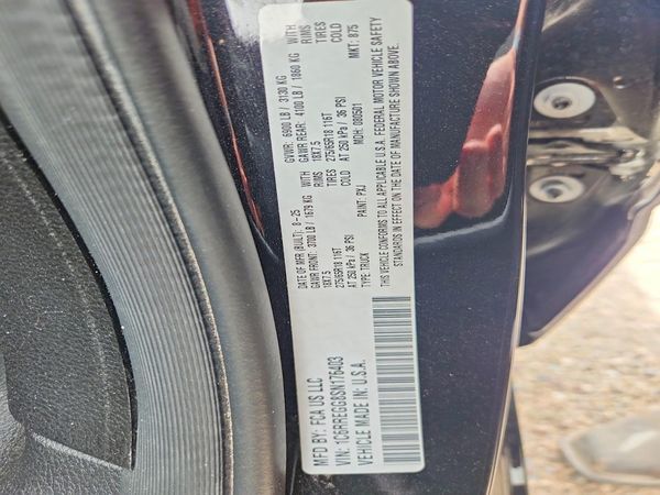 2025 RAM 1500 Tradesman — VINS