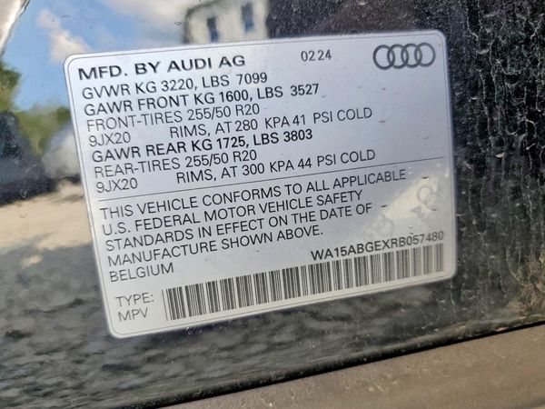 2024 AUDI Q8 E-TRON