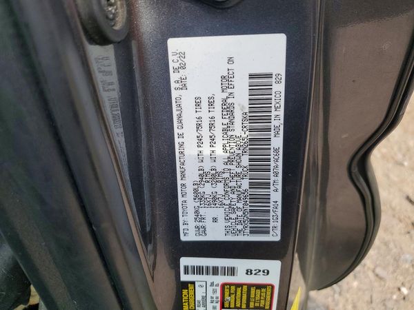 2022 TOYOTA TACOMA