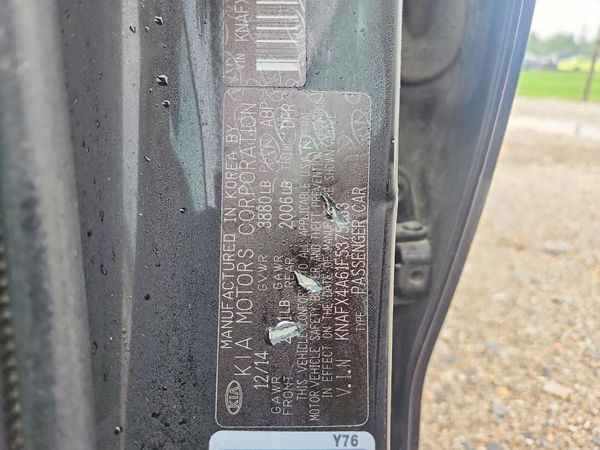 2015 KIA FORTE