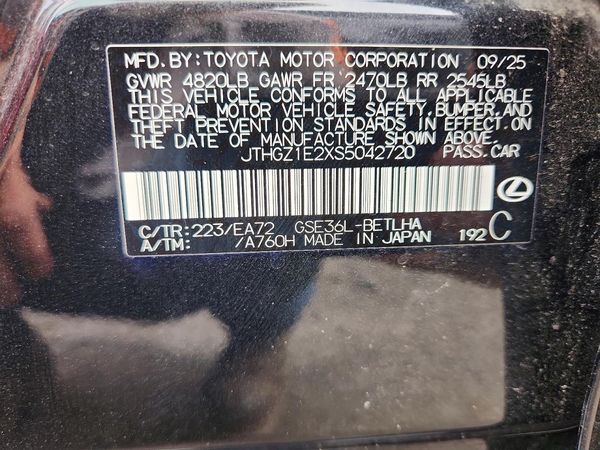 2025 LEXUS IS 350 350 F Sport