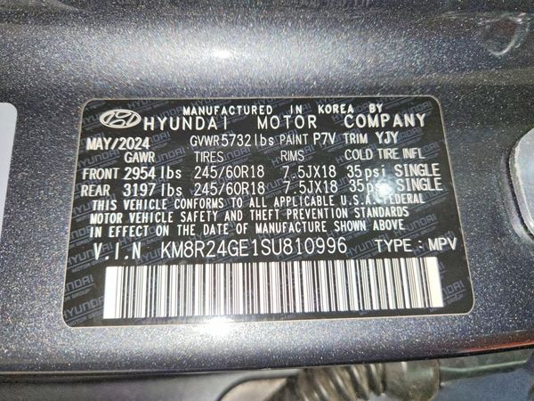 2025 HYUNDAI PALISADE SEL
