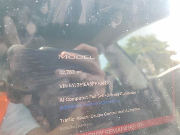2023 TESLA MODEL 3