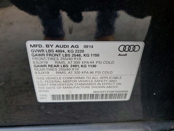 2015 AUDI Q3 quattro Premium Plus