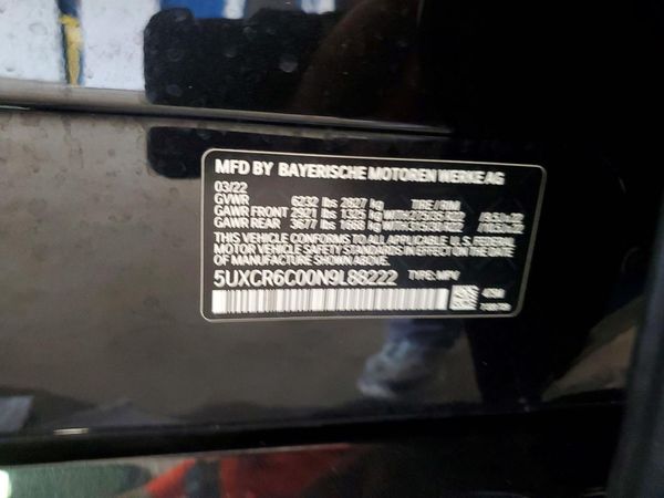 2022 BMW X5