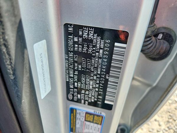2019 KIA SORENTO L, LX, S