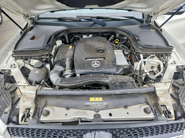 2017 MERCEDES-BENZ GLC COUPE GLC300-4M — Engine bay