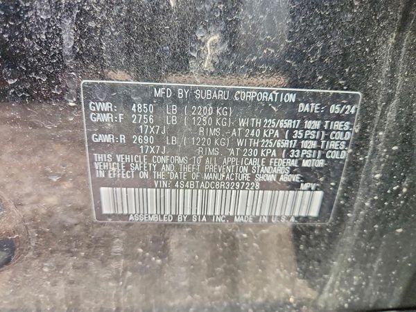 2024 SUBARU OUTBACK