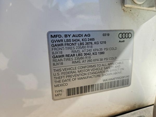 2019 AUDI Q5 quattro Premium