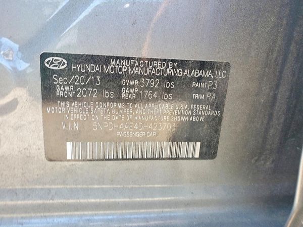2013 HYUNDAI ELANTRA