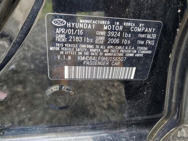 2017 HYUNDAI ELANTRA